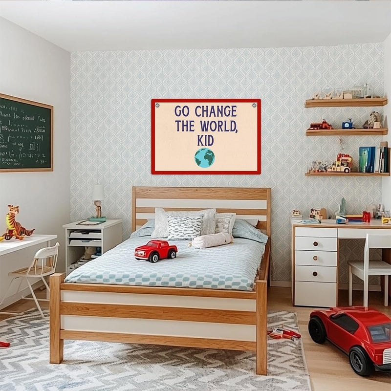 XFN Playroom Wall Decor, Playroom Sign Banner Wall Hanging, Playroom Essentials Banner Flag, Wall Flag Nursery Bedroom Toddler Room Decor for Boys Girls, Classroom Decorations, Banner for Room - Image 4